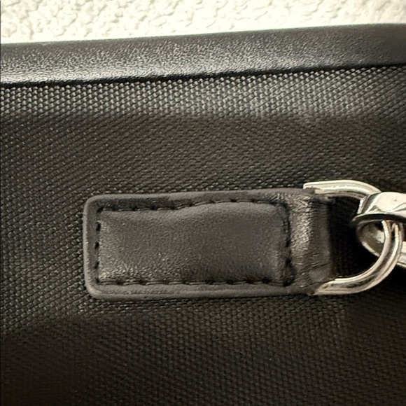 Versace Black Pouch with Silver Logo - Picture 2 of 5